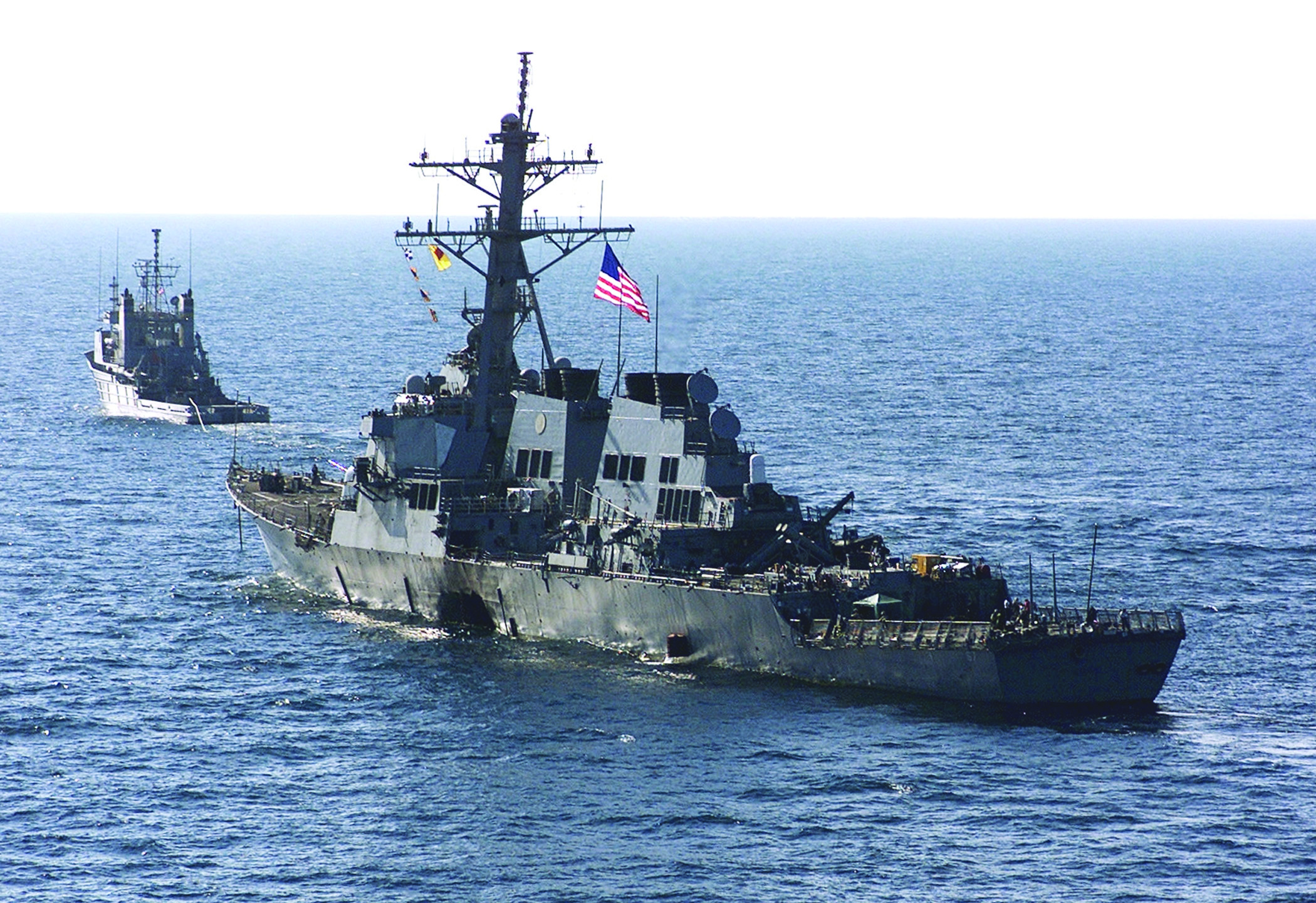 Image of the Sea vessel USS Cole